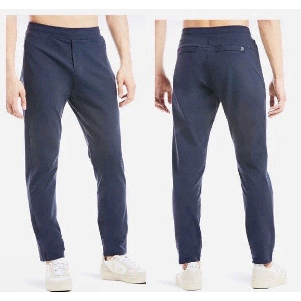 Public Rec All Day Every Day Pants Mens 34x32 Navy Blue Performance Stretch